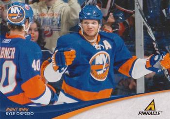 #242 Kyle Okposo - New York Islanders - 2011-12 Panini Pinnacle Hockey