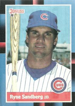 #242 Ryne Sandberg - Chicago Cubs - 1988 Donruss Baseball