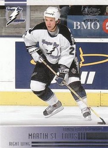 #242 Martin St. Louis - Tampa Bay Lightning - 2004-05 Pacific Hockey