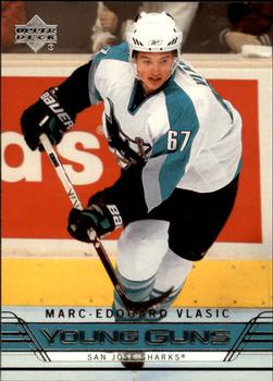#242 Marc-Edouard Vlasic - San Jose Sharks - 2006-07 Upper Deck Hockey