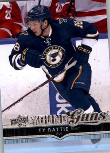 #242 Ty Rattie - St. Louis Blues - 2014-15 Upper Deck Hockey