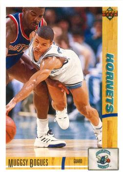 #242 Muggsy Bogues - Charlotte Hornets - 1991-92 Upper Deck Basketball