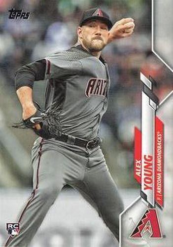 #242 Alex Young - Arizona Diamondbacks - 2020 Topps Baseball