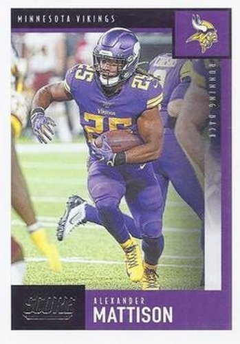 #242 Alexander Mattison - Minnesota Vikings - 2020 Score Football