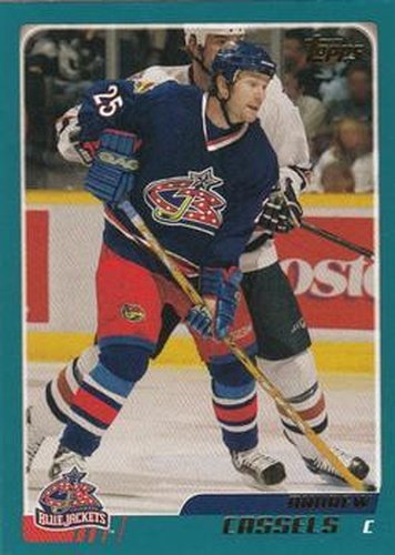#242 Andrew Cassels - Columbus Blue Jackets - 2003-04 Topps Hockey
