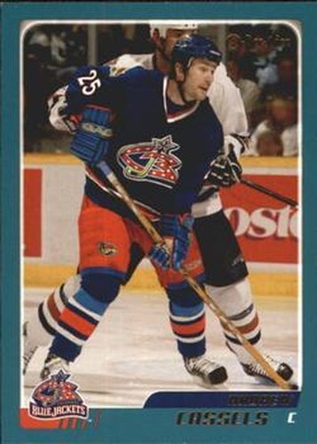 #242 Andrew Cassels - Columbus Blue Jackets - 2003-04 O-Pee-Chee Hockey