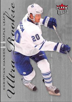 #242 Christian Hanson - Toronto Maple Leafs - 2009-10 Ultra Hockey
