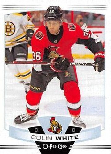#242 Colin White - Ottawa Senators - 2019-20 O-Pee-Chee Hockey