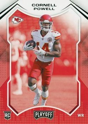 #242 Cornell Powell - Kansas City Chiefs - 2021 Panini Playoff Football