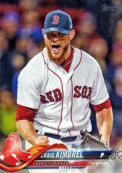 #242 Craig Kimbrel - Boston Red Sox - 2018 Topps Baseball
