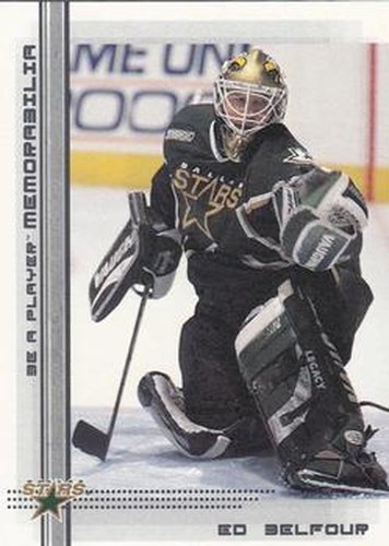 #242 Ed Belfour - Dallas Stars - 2000-01 Be a Player Memorabilia Hockey