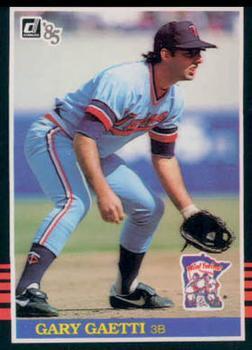 #242 Gary Gaetti - Minnesota Twins - 1985 Donruss Baseball