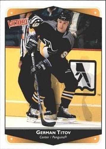 #242 German Titov - Pittsburgh Penguins - 1999-00 Upper Deck Victory Hockey
