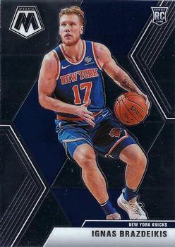 #242 Ignas Brazdeikis - New York Knicks - 2019-20 Panini Mosaic Basketball
