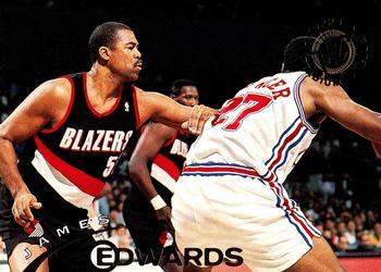 #242 James Edwards - Portland Trail Blazers - 1994-95 Stadium Club Basketball