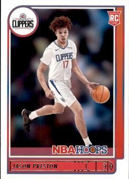 #242 Jason Preston - Los Angeles Clippers - 2021-22 Hoops Basketball