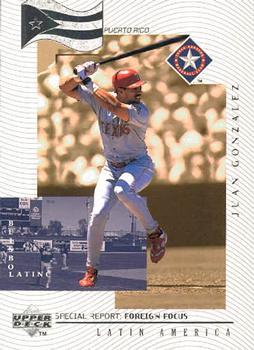 #242 Juan Gonzalez - Texas Rangers - 1999 Upper Deck Baseball