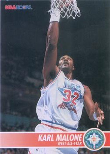 #242 Karl Malone - Utah Jazz - 1994-95 Hoops Basketball