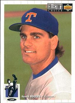 #242 Kenny Rogers - Texas Rangers - 1994 Collector's Choice Baseball