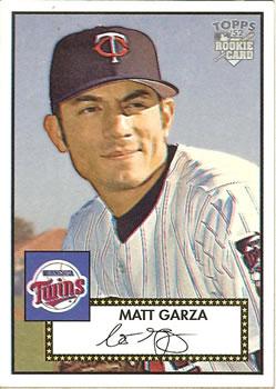 #242 Matt Garza - Minnesota Twins - 2006 Topps 1952 Edition Baseball