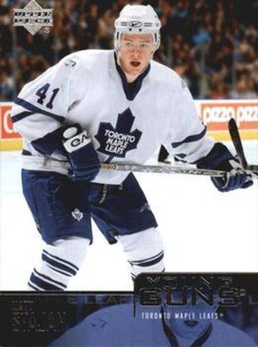 #242 Matt Stajan - Toronto Maple Leafs - 2003-04 Upper Deck Hockey