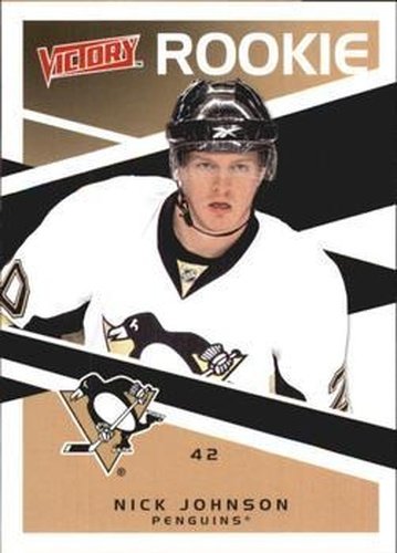 #242 Nick Johnson - Pittsburgh Penguins - 2010-11 Upper Deck Victory Hockey