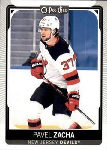 #242 Pavel Zacha - New Jersey Devils - 2021-22 O-Pee-Chee Hockey