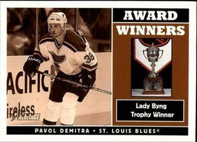 #242 Pavol Demitra - St. Louis Blues - 2000-01 Topps Heritage Hockey