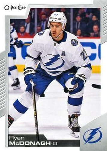 #242 Ryan McDonagh - Tampa Bay Lightning - 2020-21 O-Pee-Chee Hockey