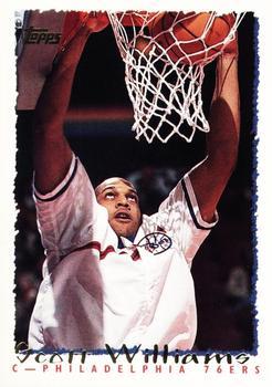 #242 Scott Williams - Philadelphia 76ers - 1994-95 Topps Basketball