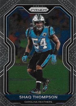 #242 Shaq Thompson - Carolina Panthers - 2020 Panini Prizm Football
