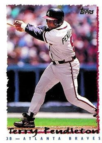 #242 Terry Pendleton - Atlanta Braves - 1995 Topps Baseball