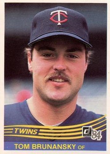 #242 Tom Brunansky - Minnesota Twins - 1984 Donruss Baseball