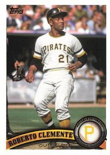 #242 Roberto Clemente - Pittsburgh Pirates - 2021 Topps Archives Baseball