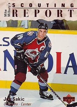 #242 Joe Sakic - Colorado Avalanche - 1995-96 Upper Deck Hockey