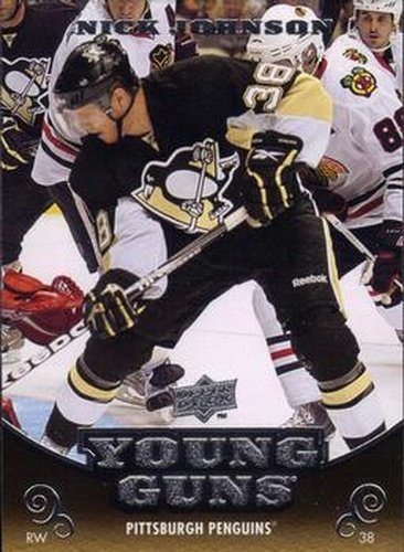 #242 Nick Johnson - Pittsburgh Penguins - 2010-11 Upper Deck Hockey