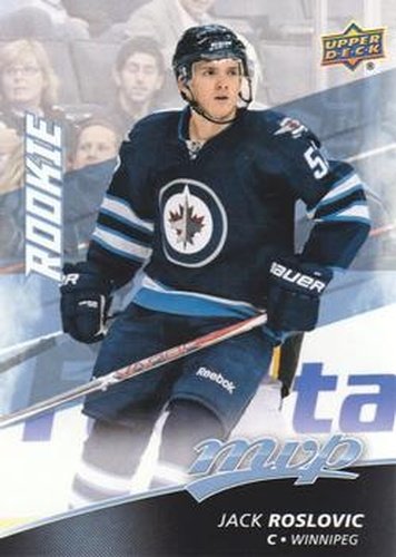 #242 Jack Roslovic - Winnipeg Jets - 2017-18 Upper Deck MVP Hockey