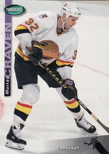 #242 Murray Craven - Vancouver Canucks - 1994-95 Parkhurst Hockey