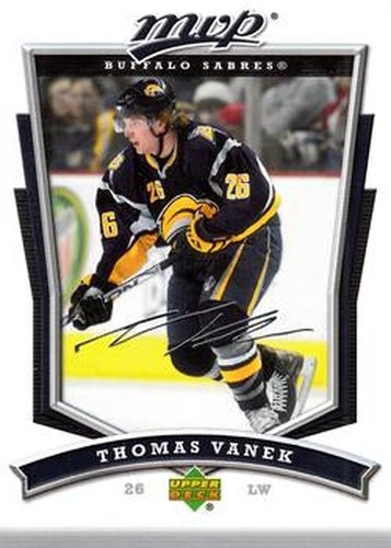 #242 Thomas Vanek - Buffalo Sabres - 2007-08 Upper Deck MVP Hockey