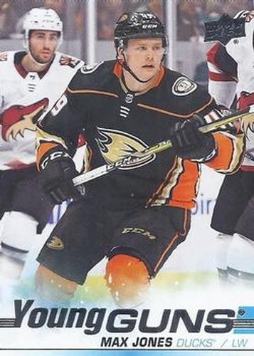 #242 Max Jones - Anaheim Ducks - 2019-20 Upper Deck Hockey