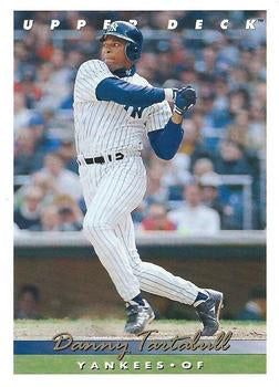 #242 Danny Tartabull - New York Yankees - 1993 Upper Deck Baseball