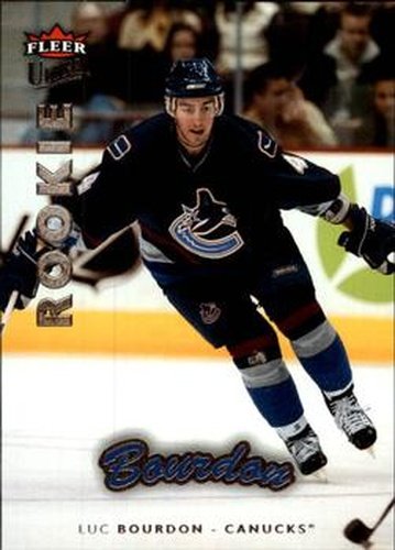 #242 Luc Bourdon - Vancouver Canucks - 2006-07 Ultra Hockey