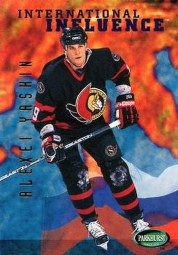 #242 Alexei Yashin - Ottawa Senators - 1995-96 Parkhurst International Hockey