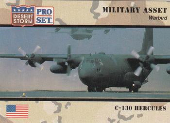 #242 C-130 Hercules - 1991 Pro Set Desert Storm