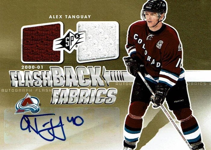 #242 Alex Tanguay - Colorado Avalanche - 2011-12 SPx Hockey