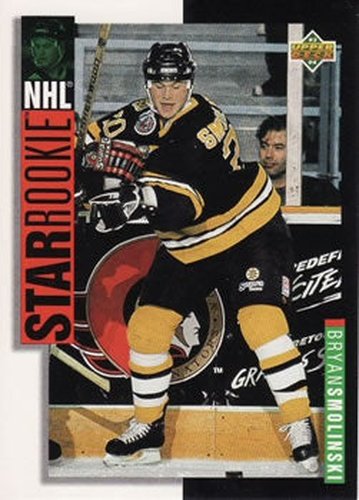 #242 Bryan Smolinski - Boston Bruins - 1993-94 Upper Deck Hockey