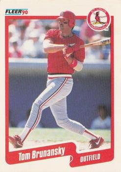 #242 Tom Brunansky - St. Louis Cardinals - 1990 Fleer USA Baseball