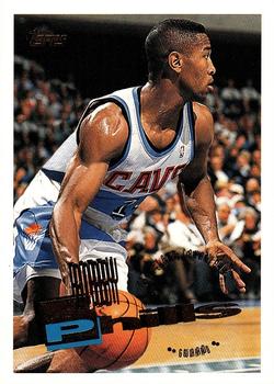 #242 Bobby Phills - Cleveland Cavaliers - 1995-96 Topps Basketball