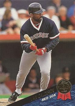 #242 Ivan Calderon - Boston Red Sox - 1993 Leaf Baseball