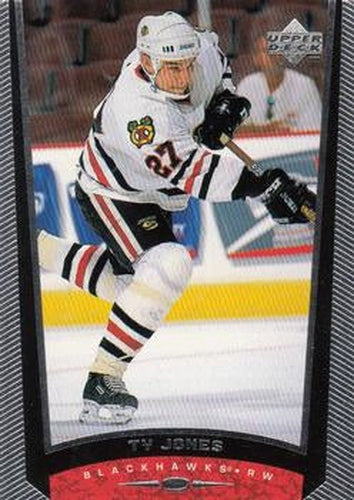#242 Ty Jones - Chicago Blackhawks - 1998-99 Upper Deck Hockey